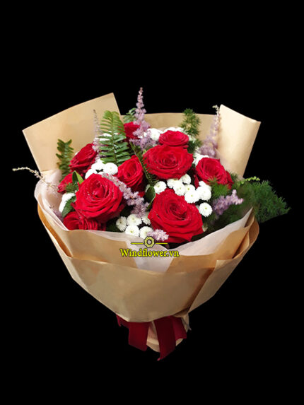 bó hoa đẹp, bó hoa sinh nhật, bó hoa tình yêu