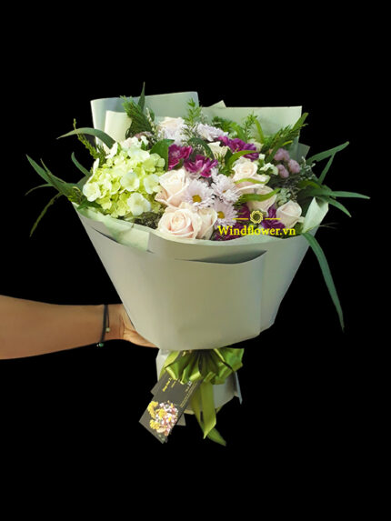 hoa bó đẹp, hoa bó sinh nhật, hoa bó tình yêu